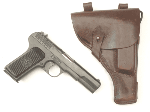 Deactivated Russian Tokarev TT-33 pistol with holster, 1939 dated, early spec **SOLD**