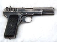 Deactivated Russian Tokarev TT30 automatic pistol 1935 dated, matched serial numbers  **SOLD**