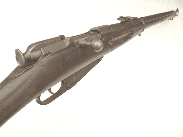 Deactivated Russian Westinghouse made Mosin-Nagant M1891, 1915 dated, Finnish marked, early spec.