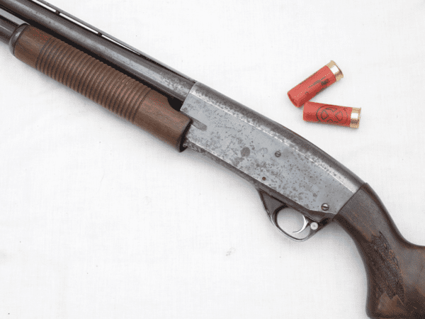 Deactivated Savage model 30F 12 gauge pump-action shotgun  **SOLD**