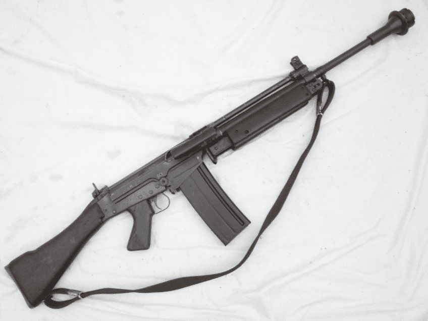 Deactivated SLR L2A1 automatic rifle Lithgow made early spec ...