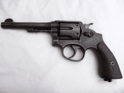 Deactivated Smith and Wesson .38 model 10 pre-Victory revolver New Zealand marked  **SOLD**