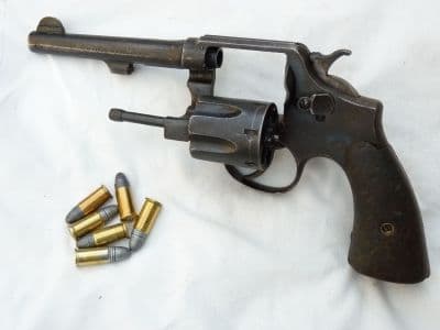 Deactivated Smith & Wesson model 10 'Victory' revolver  NZ marked  **SOLD**