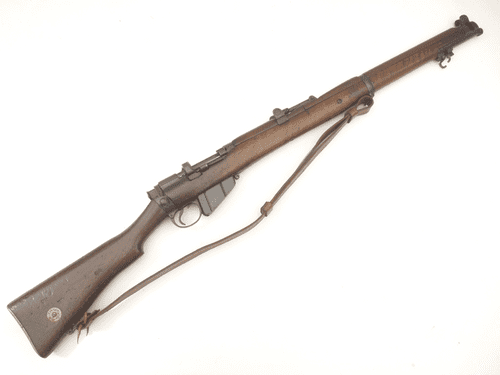 Deactivated SMLE MkIII, BSA Co made, 1915 dated, volley sights, matching s/numbers, early spec.
