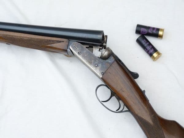Deactivated Spanish made 'The Basque' 12-bore boxlock shotgun  **SOLD**
