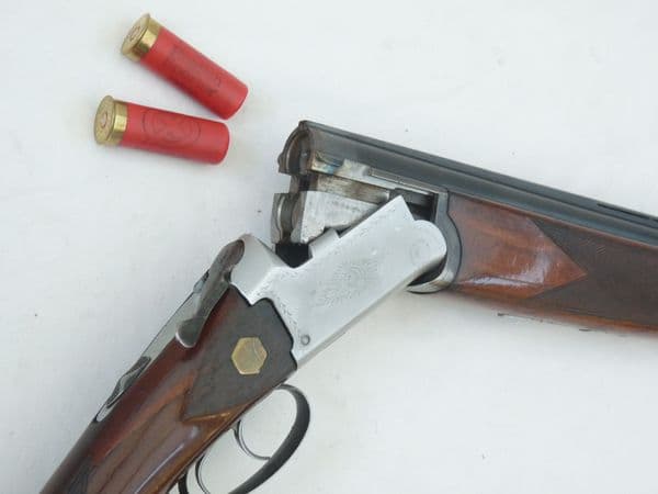 Deactivated Spanish Zabala 'over-and-under' shotgun **SOLD**