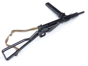 Deactivated Sten mk2 British made submachine gun with sling, sliding cocking handle  **SOLD**