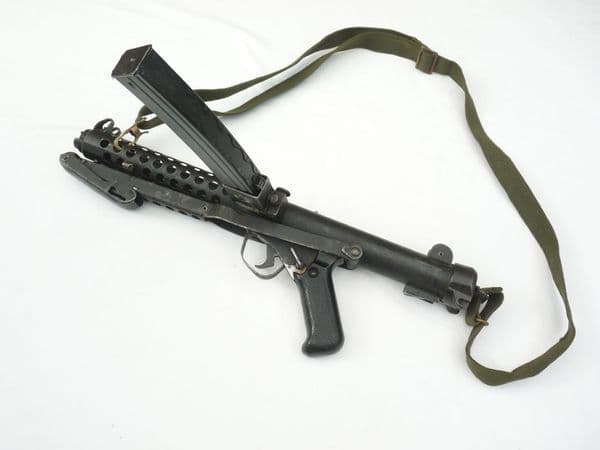 Deactivated Sterling MK4 L2A3 submachine gun 9mm, underfolding stock **SOLD**