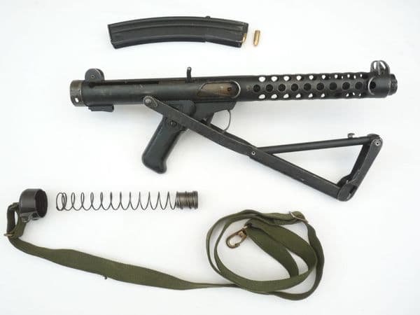 Deactivated Sterling MK4 L2A3 submachine gun 9mm, underfolding stock **SOLD**