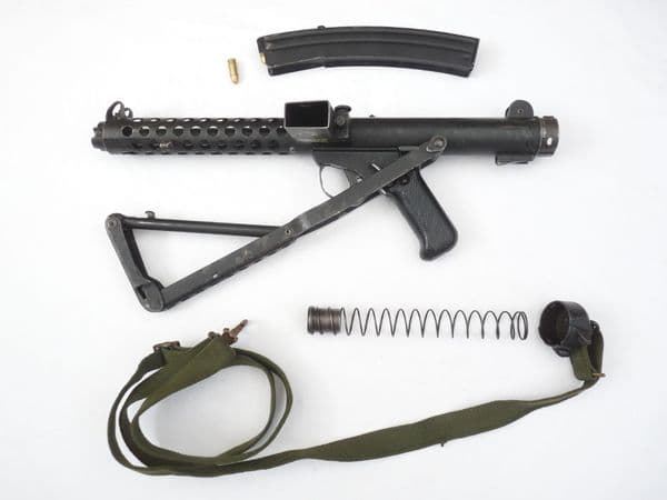Deactivated Sterling MK4 L2A3 submachine gun 9mm, underfolding stock **SOLD**