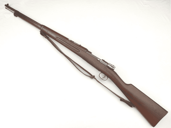 Deactivated Swedish Mauser M1896, 1908 dated, matching s/numbers, early spec