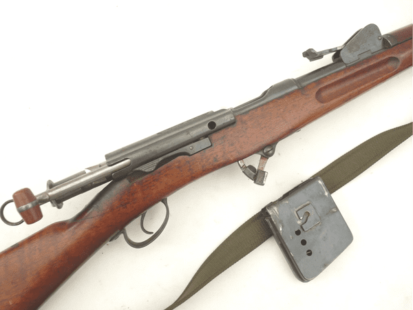 Deactivated Swiss Schmidt-Rubin M1889 rifle, 1892 manufacture, early spec
