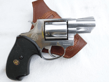 Deactivated Taurus model 85 .38 Special revolver and holster  **SOLD**