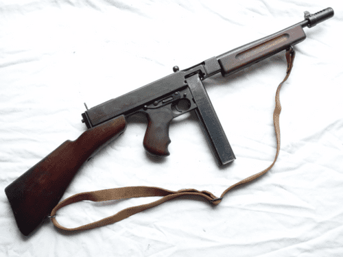 Deactivated Thompson M1928 A1 .45 cal submachine gun  **SOLD**
