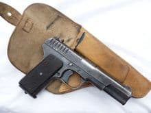 Deactivated Tokarev TT33 Russian made automatic pistol  dated 1945 with holster **SOLD**