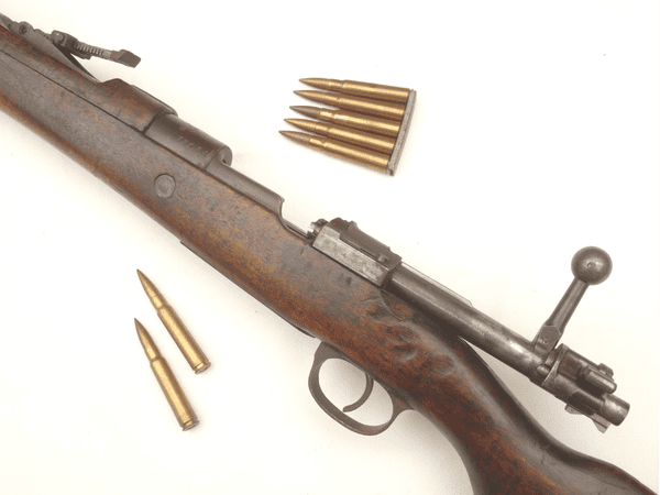 Deactivated Turkish Mauser Model 1903, 1942 dated, early spec