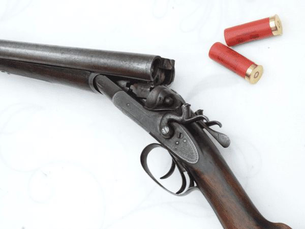 Deactivated W. Richards 12-bore hammer shotgun **SOLD**