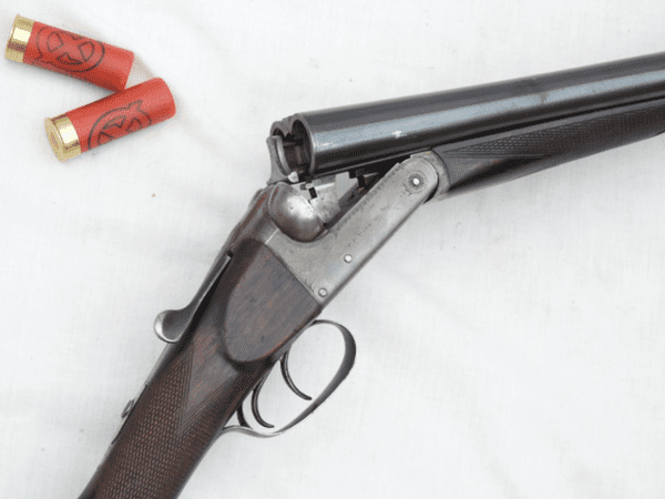 Deactivated W.R. Pape 12-bore boxlock shotgun  **SOLD**