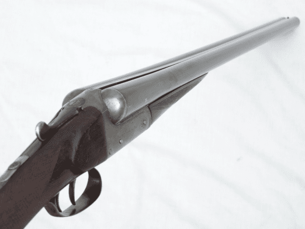Deactivated W.R. Pape 12-bore boxlock shotgun  **SOLD**