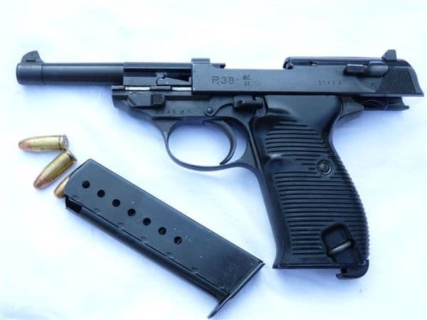 Deactivated Walther P38 pistol 1941 dated Walther made SOLD