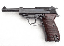 Deactivated Walther P38 pistol, Nazi marked, Spreewerk made  **SOLD**