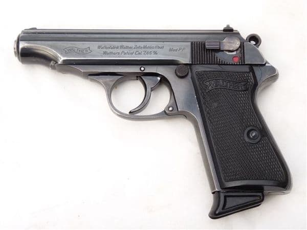Deactivated  Walther PP 7.65mm calibre Zella-Mehlis WW2 manufacture SOLD