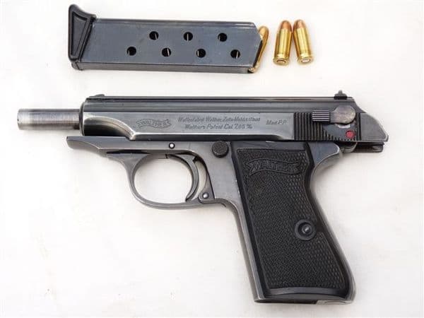 Deactivated  Walther PP 7.65mm calibre Zella-Mehlis WW2 manufacture SOLD