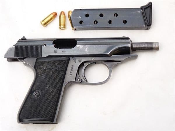 Deactivated  Walther PP 7.65mm calibre Zella-Mehlis WW2 manufacture SOLD
