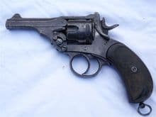 Deactivated Webley mk IV revolver 0.455" calibre 1906 dated SOLD