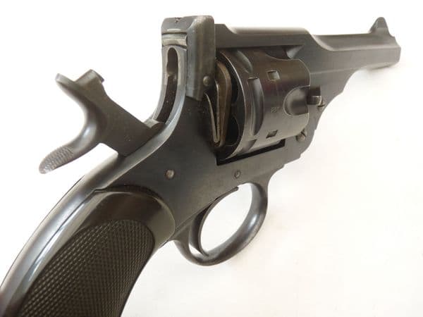 Deactivated Webley mk IV revolver 0.455