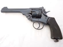 Deactivated Webley mk VI revolver .455 calibre 1917 dated SOLD