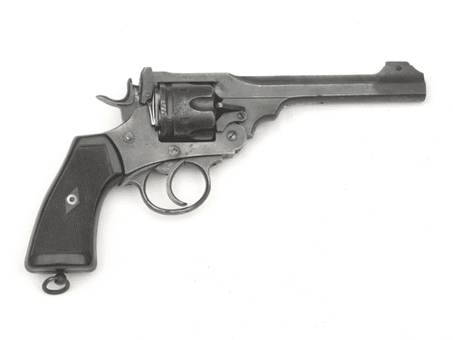Deactivated Webley mk VI revolver, 1918 dated, loadable cylinders  **SOLD**