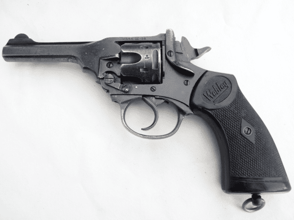 Deactivated Webley mk4 .38 caliber service revolver 4 inch barrel  ***SOLD***