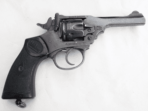 Deactivated Webley mk4 .38 caliber service revolver 4 inch barrel  ***SOLD***