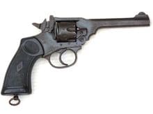 Deactivated Webley mk4 .38 caliber service revolver 5" barrel  **SOLD**