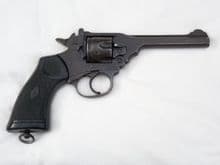 Deactivated Webley mk4 .38 caliber service revolver 5 inch barrel  **SOLD**