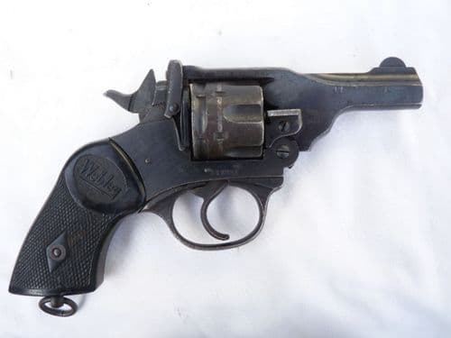 Deactivated Webley mk4 3" revolver 1943 manufactured, small grip  **SOLD**