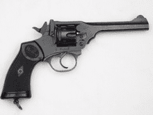 Deactivated Webley mk4 5" service revolver 1943 manufactured  ***SOLD***