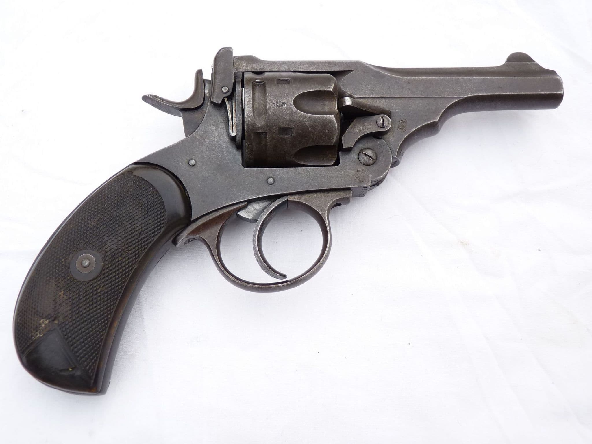 Deactivated Webley mk5 service revolver 1914 dated SOLD