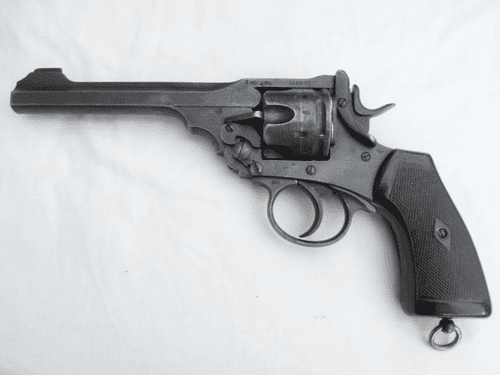 Deactivated Webley mk6 service revolver 1917 dated, old spec deactivation  **SOLD**