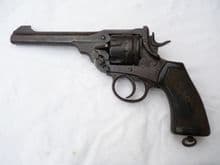 Deactivated Webley mk6 service revolver 1918 dated, old spec deactivation  **SOLD**