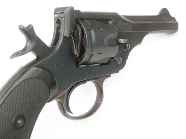 Deactivated Webley mkIII revolver 0.455