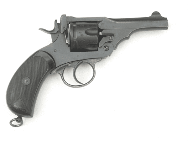 Deactivated Webley mkIII revolver 0.455