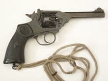 Deactivated Webley mkIV .38 caliber revolver 5 inch barrel, early spec **SOLD**