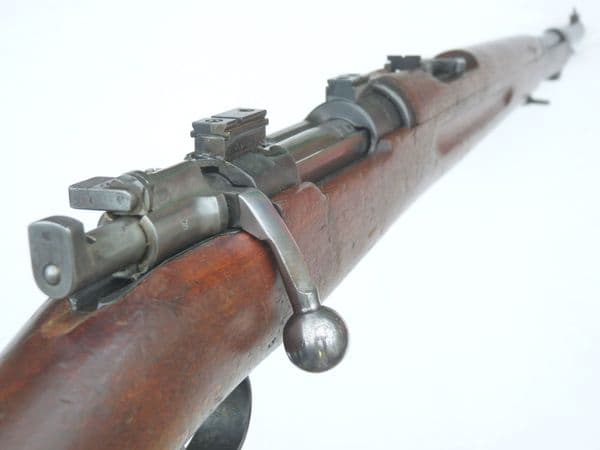 Deactivated WW2 Swedish Mauser M1938, matched s/numbers, scope mounts, early spec **SOLD**