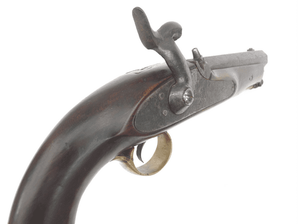 East India Company percussion cap cavalry pistol.