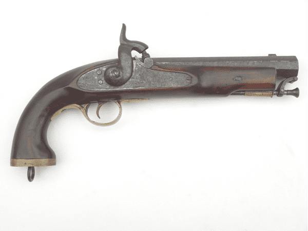 East India Company percussion cap cavalry pistol.