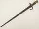 French Gras M1874 bayonet and scabbard 1876 dated **SOLD**