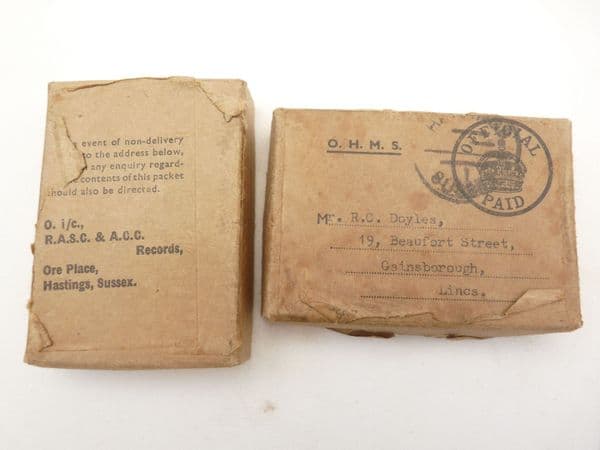 Genuine British 5 medal boxed group with 1st Army clasp/1