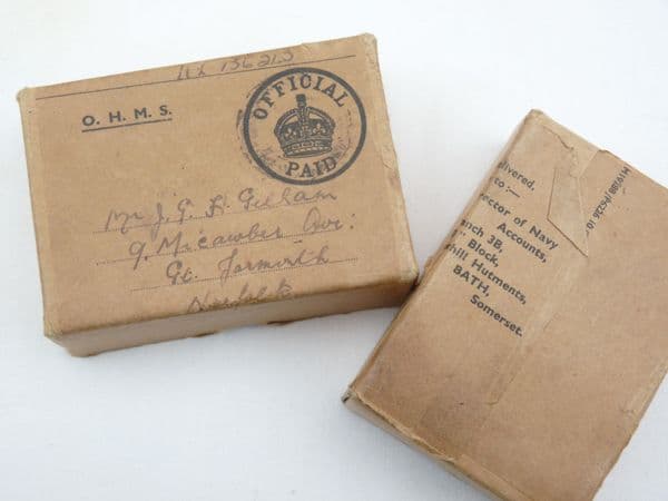 Genuine British 6 medal boxed group  to Royal Navy, with 2 clasps